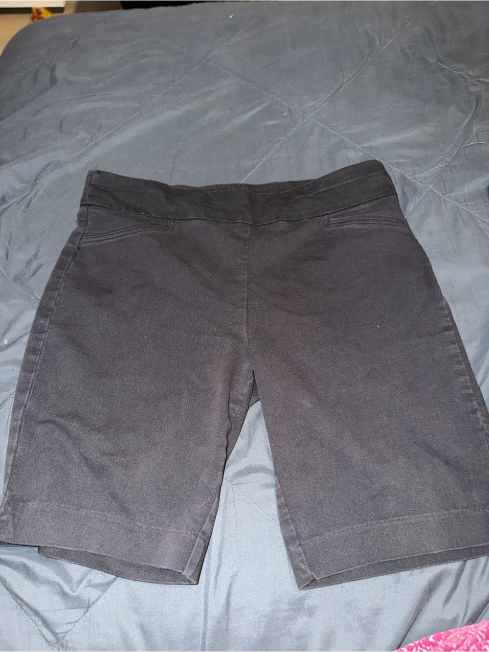 croft & barrow Black Women’s Bermuda Shorts